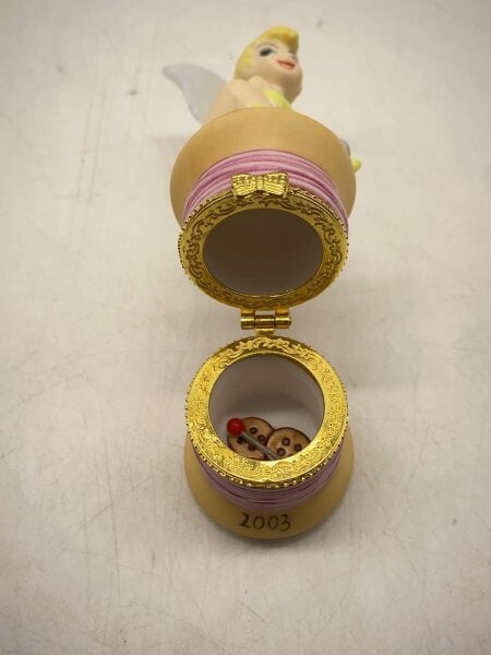 ディズニー ティンカーベル クリスマス 2003 フィギュア ヒンジボックス