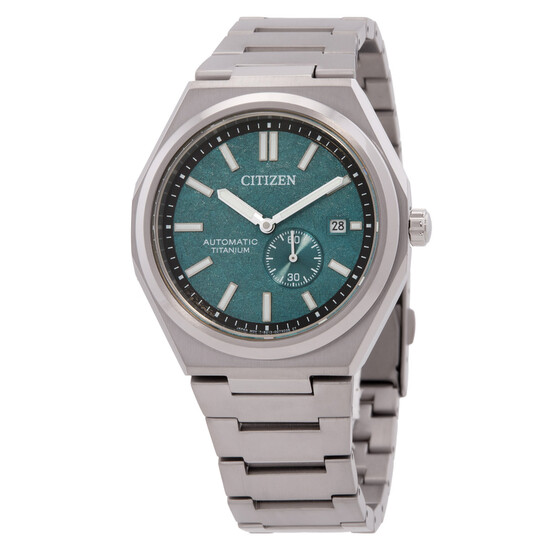 Citizen Zenshin Automatic Green Dial Men's Watch NJ0180-80X