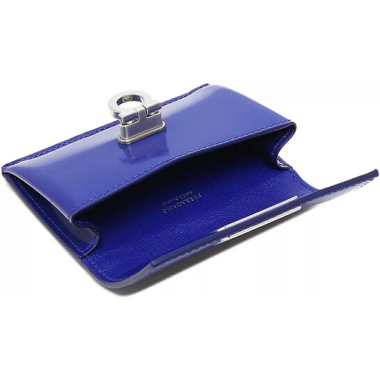 Salvatore Ferragamo Card Case With Gancini Clasp 220435 763023
