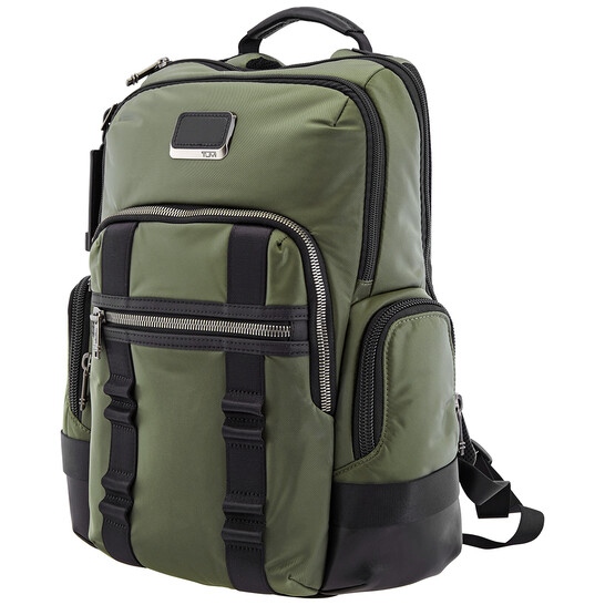 Tumi Men's Norman Nylon Backpack In Forest Green 130518-1338