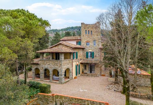 フィエゾレにて（フィレンツエ郊外）