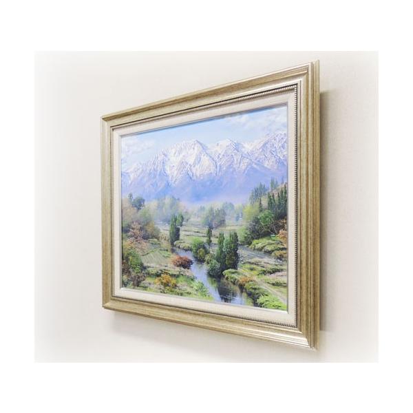 絵画 油絵 立山 （佐田光） 【海・山】【肉筆】【油絵】【日本の風景