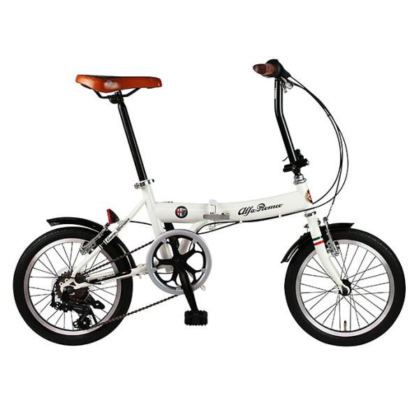 美品☆ALFA ROMEO[アルファロメオ]16吋 折り畳み自転車 外装6段