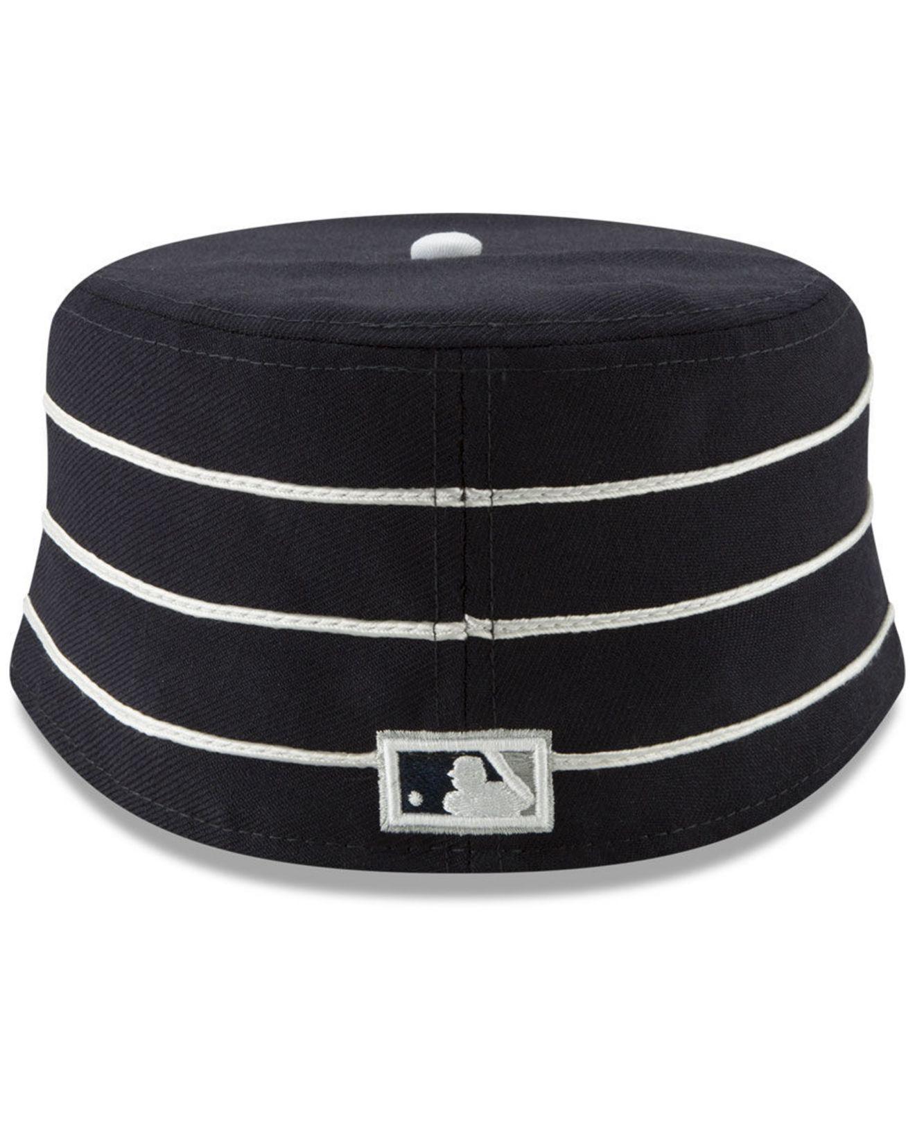 KTZ New York Yankees Pillbox 59fifty-fitted Cap in Blue | Lyst