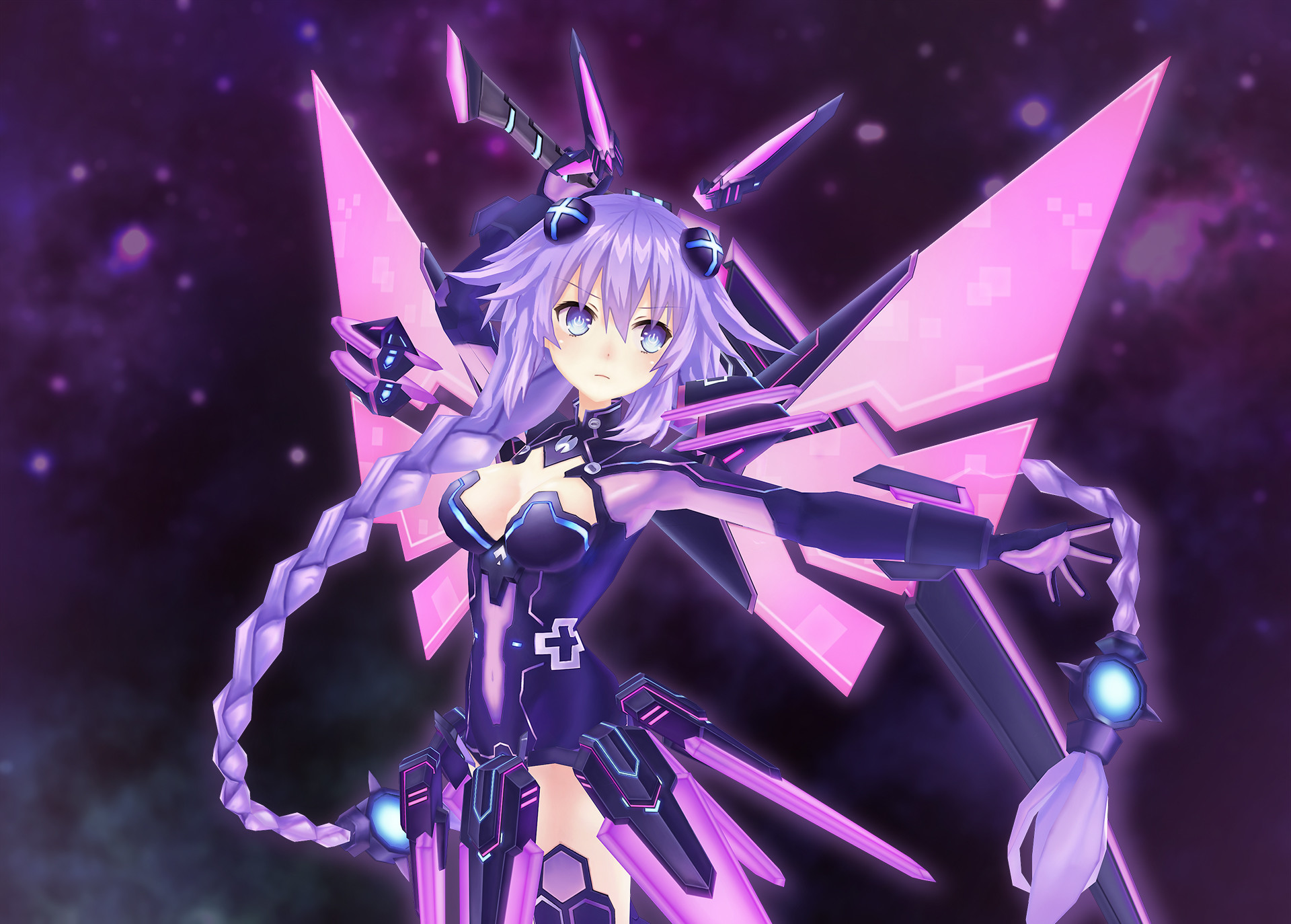 アンリミテッドヴァーサス ネプテューヌ パープルハート サイン PSA10