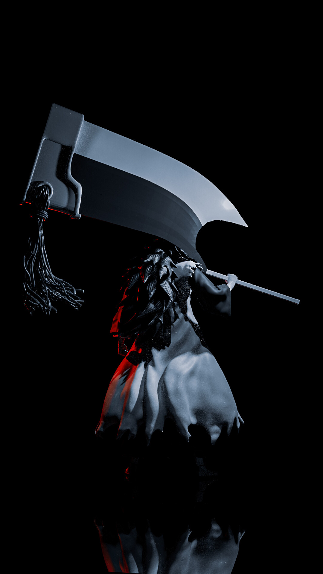 BLEACH 更木剣八 ガレージキット ガレキ スタチュー①⑤ BLEACH 黒衣