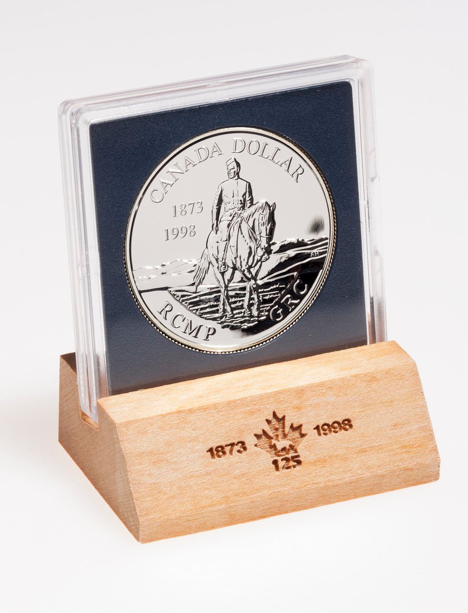 1998 $1 RCMP Royal Canadian Mounted Police, 125th Anniversary - Sterli