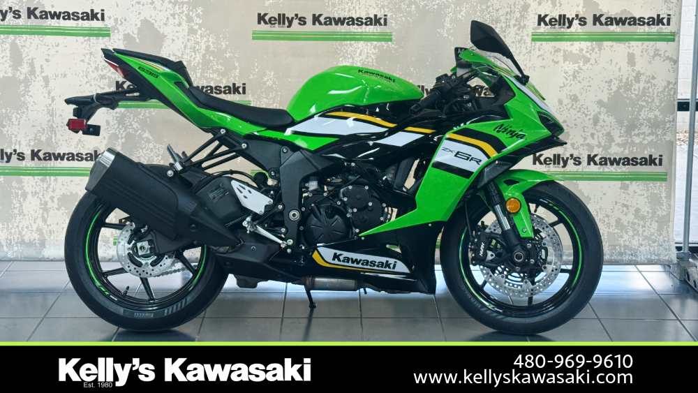 2025 Kawasaki Ninja® ZX™-6R for Sale | Kelly's Kawasaki