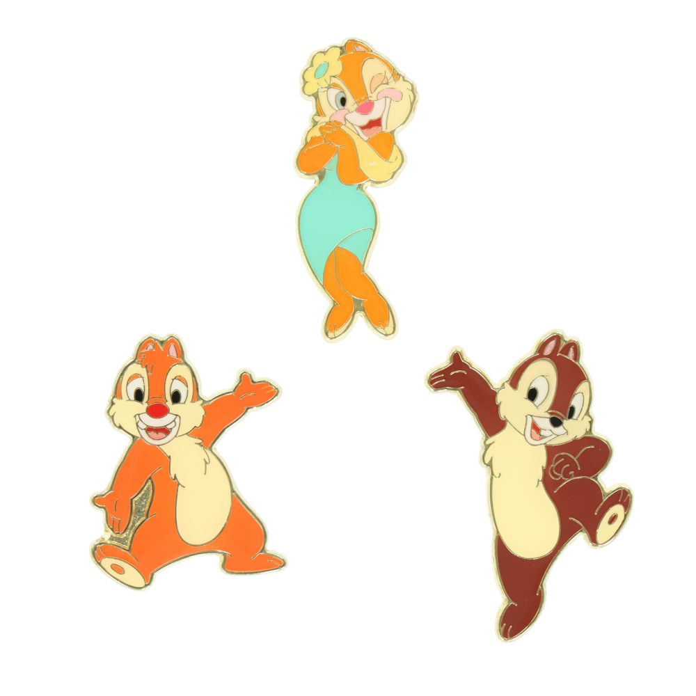 公式】ディズニーストア.jp | ピンバッジ 3個 チップ デール クラリス