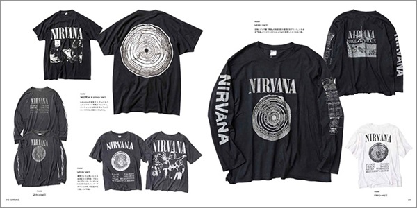 NIRVANA（ニルヴァーナ）の超希少ヴィンテージTシャツ・コレクション