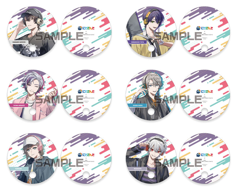 にじさんじ タワレコ 不破湊 TOWER RECORDSコラボ 缶バッジ