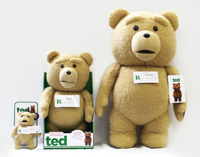 映画 ted テッド 24インチ おしゃべりぬいぐるみ R指定 初回生産版