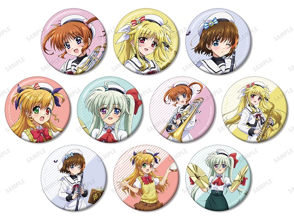 魔法少女リリカルなのは 缶バッジ はやて スピードくじ マルイ 魔法