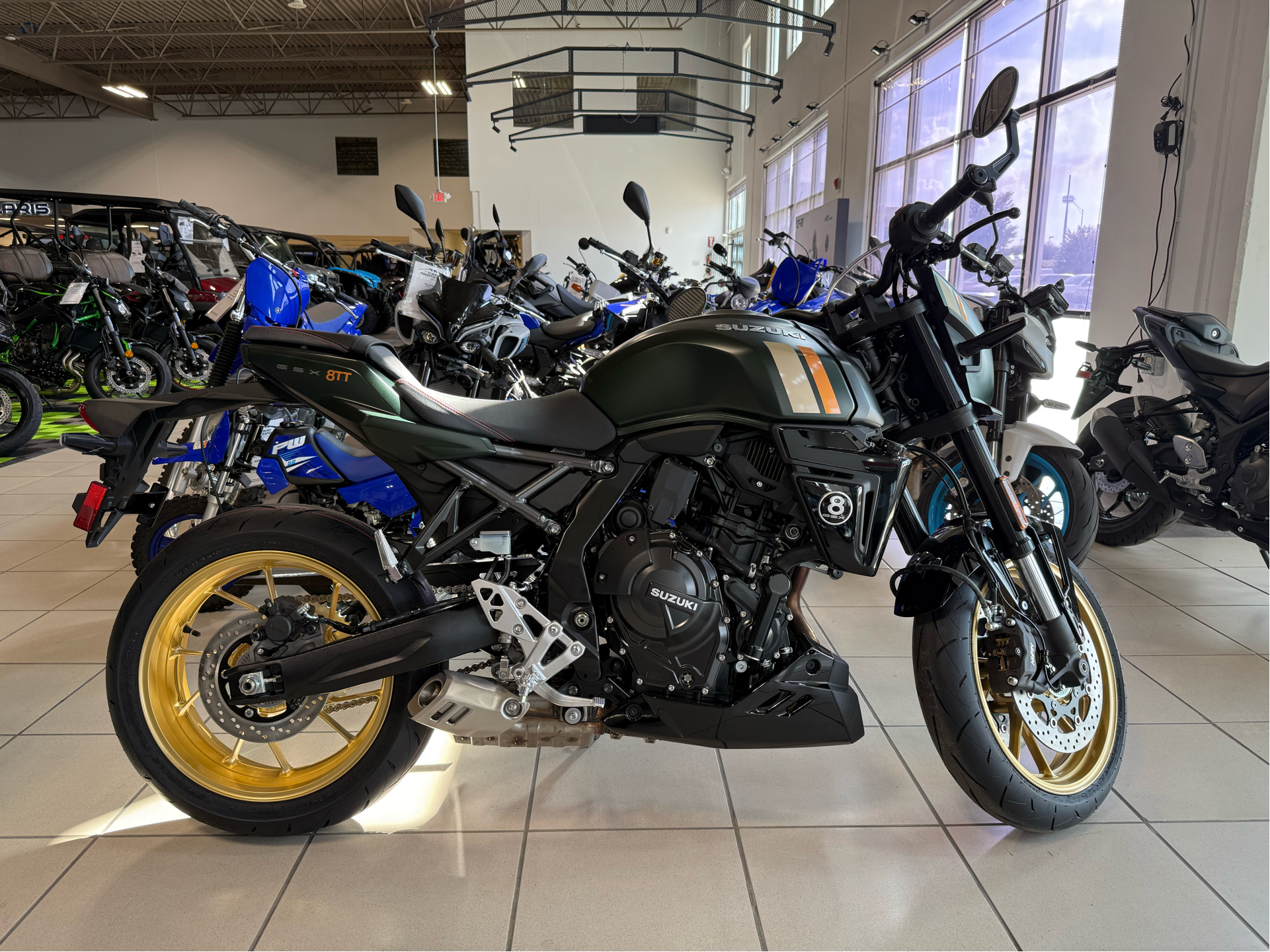 2026 Suzuki GSX-8TT in Pearl Matte Shadow Green | For Sale in
