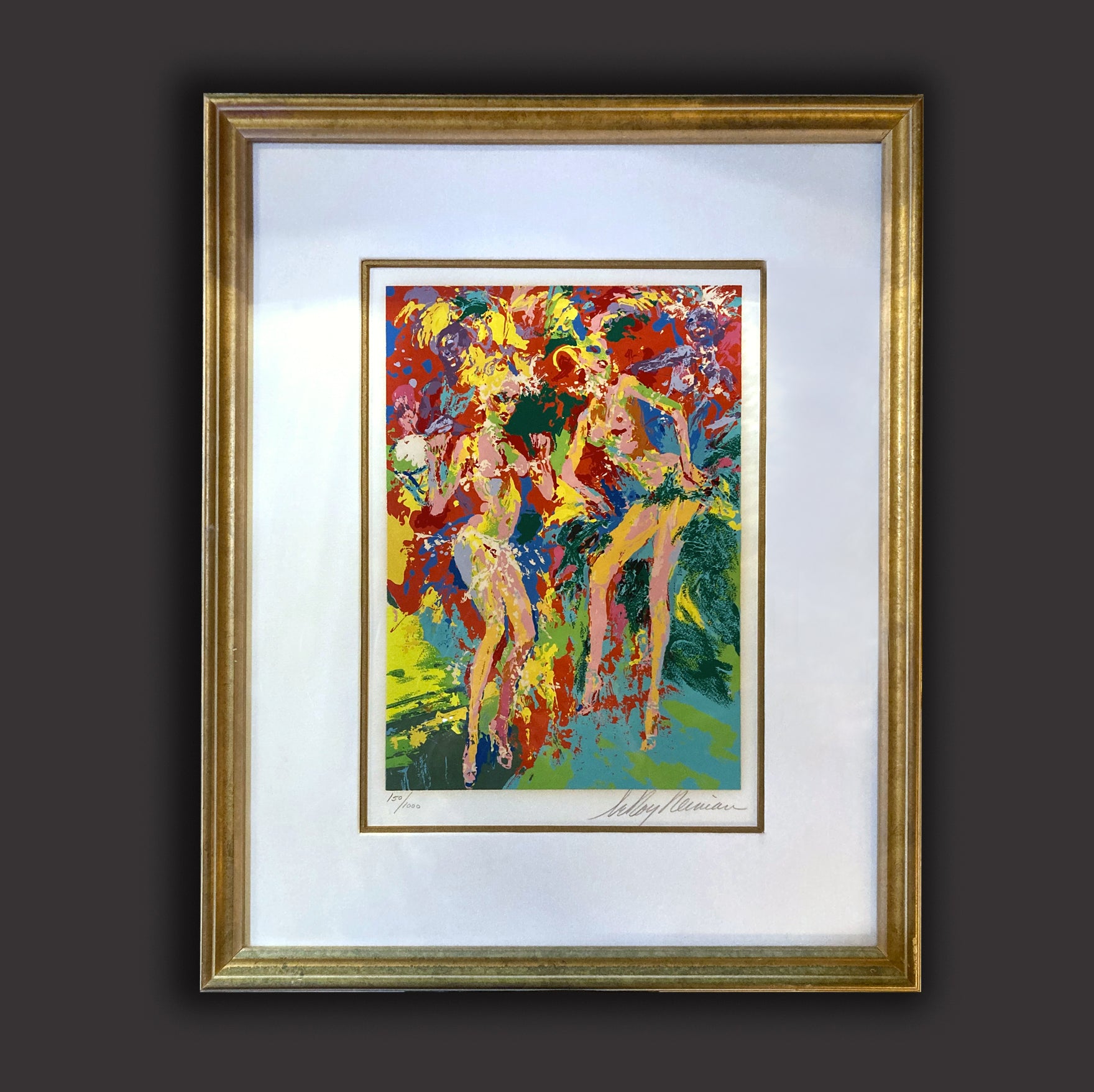 真作】リロイ・ニーマンLeroy Neiman「PASSISTAS」セリグラフ Leroy