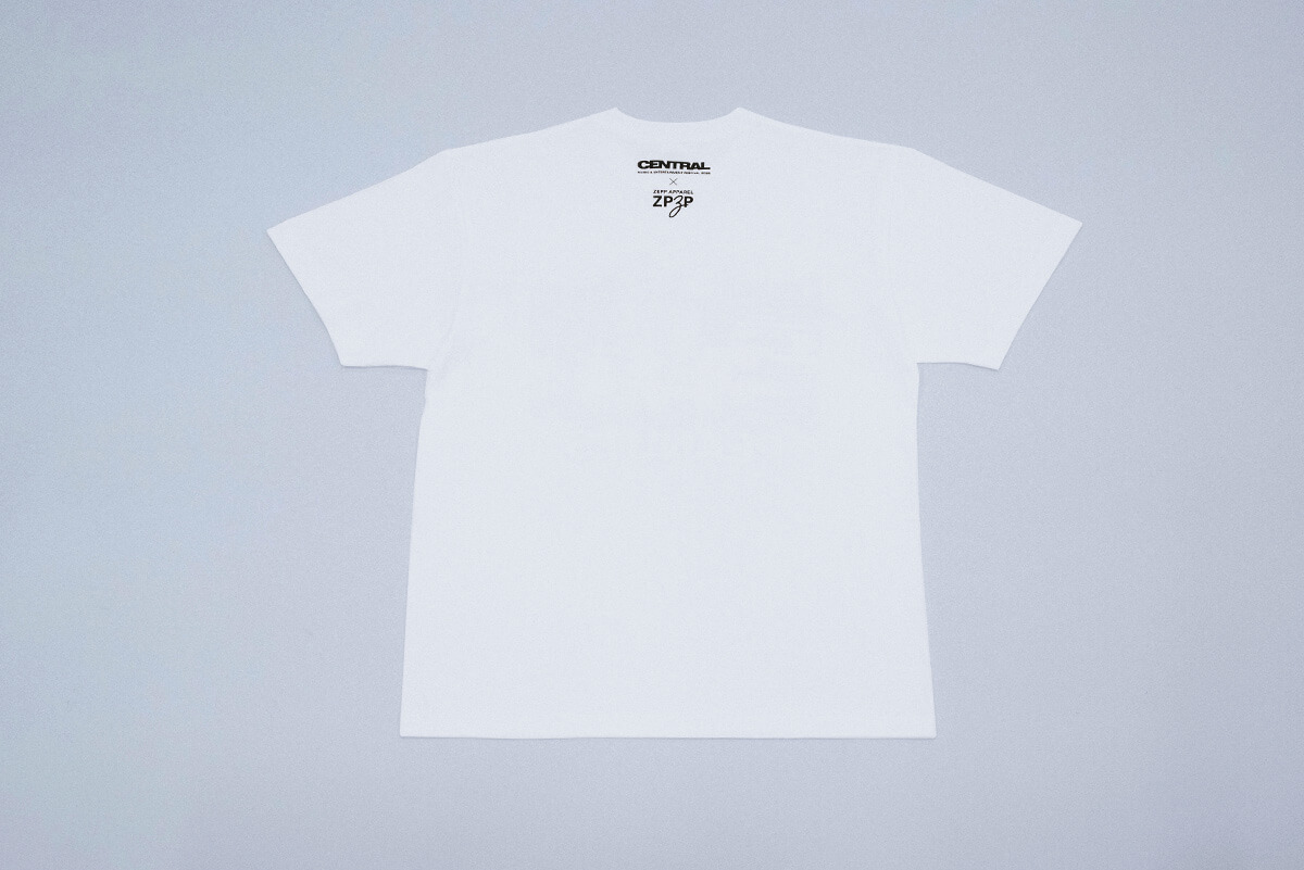 Lサイズ】CENTRAL FEST2025 オフィシャルTシャツ（WHITE）