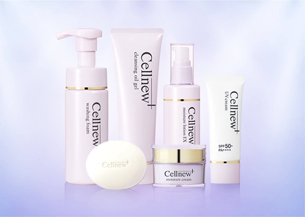 セルニュープラスモイスチュアローション、ミルク、クリーム セル