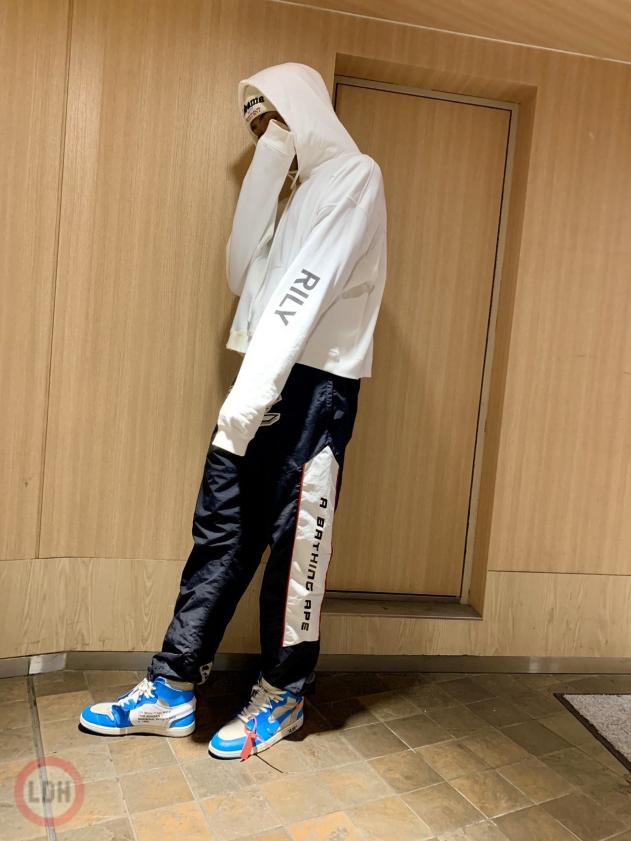 今市隆二 RILY フーディー RILY パーカー フーディ－ Mサイズ 今市隆二