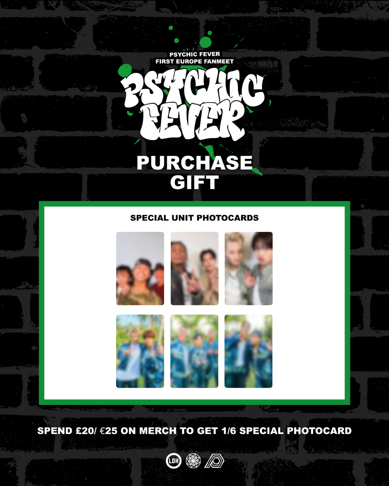 グッズ情報解禁!!】『PSYCHIC FEVER FIRST EUROPE FANMEET』開催決定