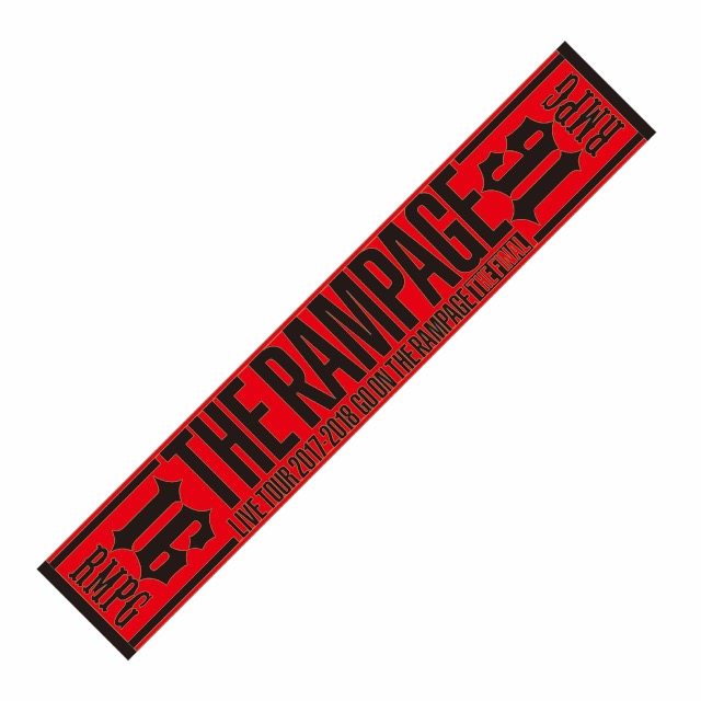 THE RAMPAGE LIVE TOUR 2017-2018 “GO ON THE RAMPAGE” TOUR GOODS