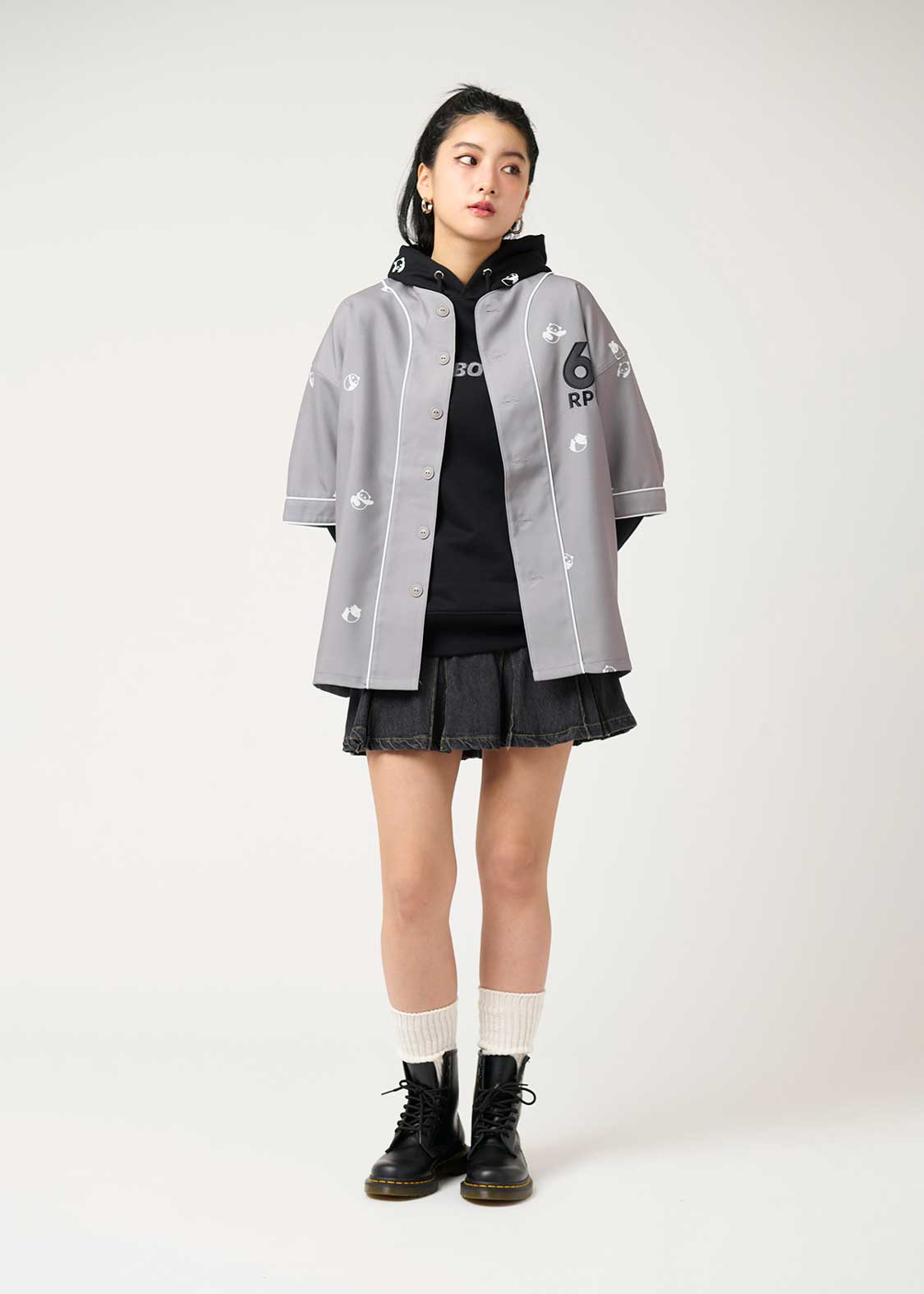 Lesserafim LAS VEGAS ベースボールジャージ Lサイ LESSERAFIM ベース