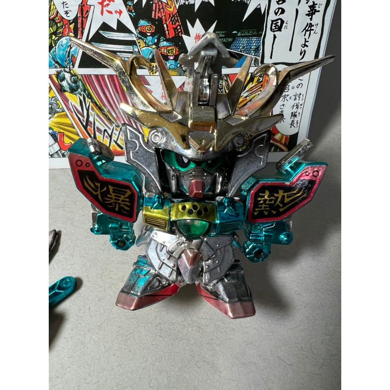 SDガンダム BB戦士 號斗丸結晶輝羅鋼天空鳳凰翼形態 非売品