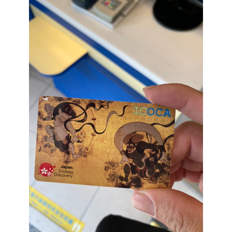 ICOCA【風神雷神】SUICA【源氏物語】