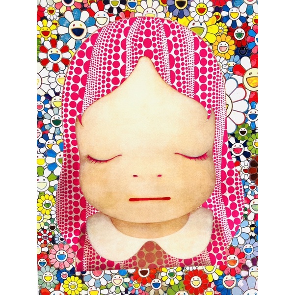 村上隆 魂の譲渡 ポスター アート 人気画家 (草間彌生 奈良美智) 村上隆 魂