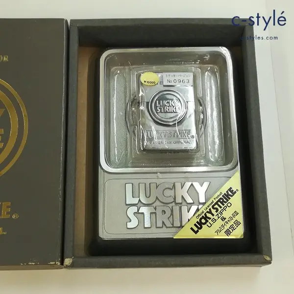 LUCKY STRIKE ZIPPO オイルライター Amazon.co.jp: ZIPPO ジッポー