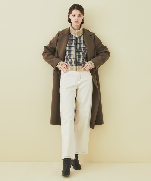 STUDIOUS（ステュディオス）の「【STUDIOUS】ファブリカダブルウール