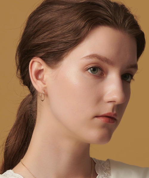 K10フープピアス（ピアス（両耳用））｜agete（アガット）の