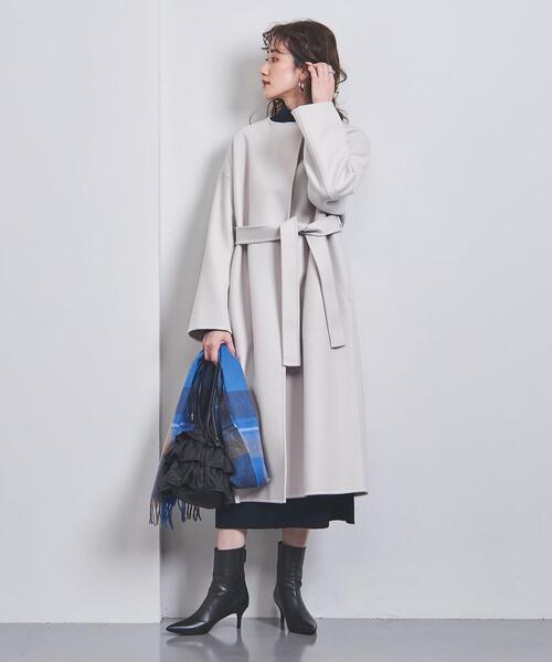 UNITED ARROWS（ユナイテッドアローズ）の「ダブルフェイス ノーカラー