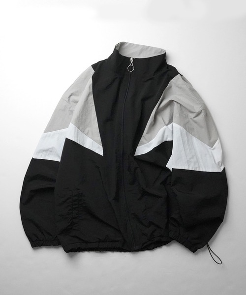 BUCK-TICK ナイロンジャケット XL ブラック セール】ビッグシルエット