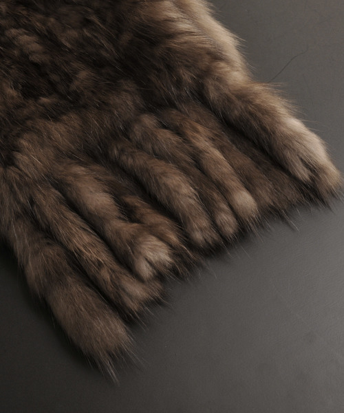 ロシアンセーブルファーマフラー（マフラー）｜sankyo shokai