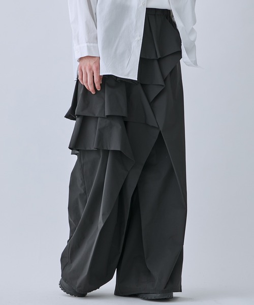 ザコシじゃない方 TAAKK ターク FRILL PANTS フリルパンツ ザコシじゃ