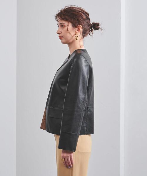 UNITED ARROWS（ユナイテッドアローズ）の「UBCB バイカラー レザー