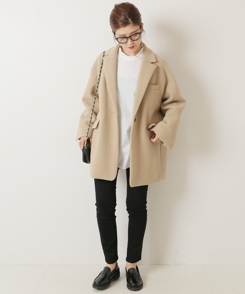 Spick & Span（スピックアンドスパン）の「W/Nyモッサジャケットライク