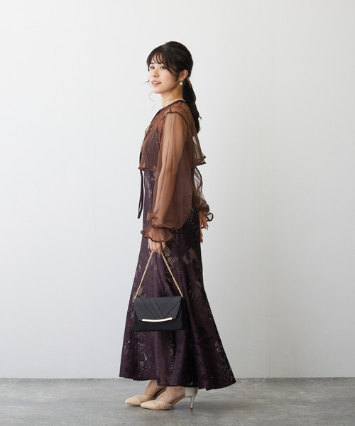 セール】シフォンボレロセットメニーウエイドレス（ドレス）｜Dorry