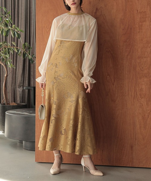 セール】シフォンボレロセットメニーウエイドレス（ドレス）｜Dorry