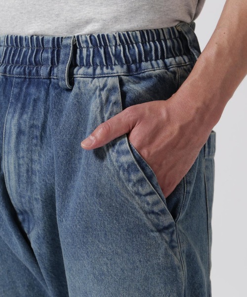 セール】A.F ARTEFACT/エーエフ・アーティファクト/DENIM tuck Slim