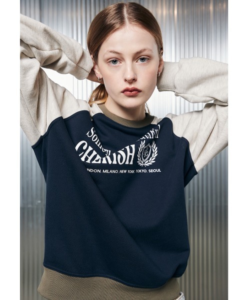 A'GEM/9 × .kom『LARTIGENT/ラーティゼン』L2 CHERISH SWEATSHIRT