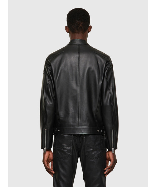 DIESEL（ディーゼル）の「メンズ シープスキン シングルレザー