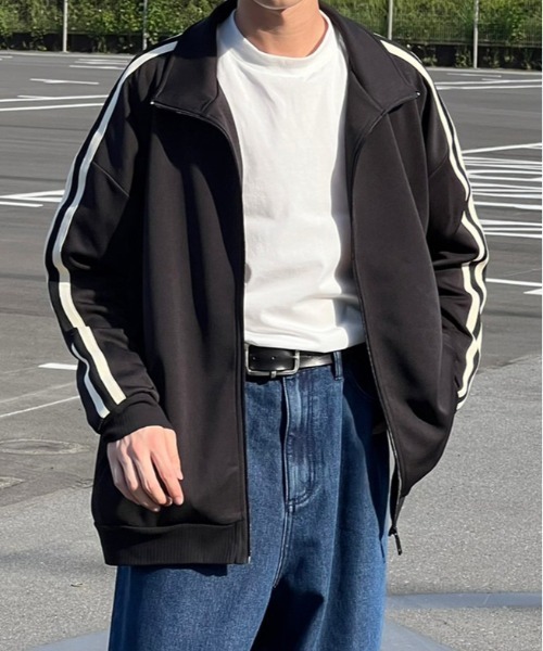 kutir（クティール）の「サイドライントラックジャケット（ブルゾン