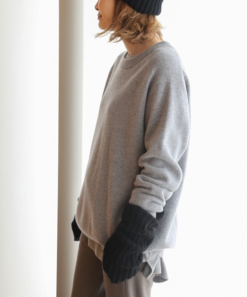 ドゥーズィエムクラス☆ニット帽＆アームウォーマー☆エブリデイアイ