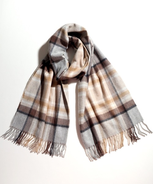 セール】【Joshua Ellis/ジョシュア エリス】カシミヤ100% 大判