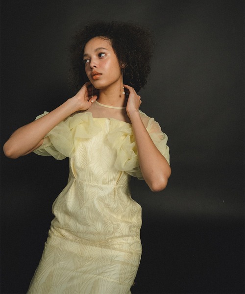 Tornade pencil dress（ドレス）｜et.UNiVER（エトユニベール）の