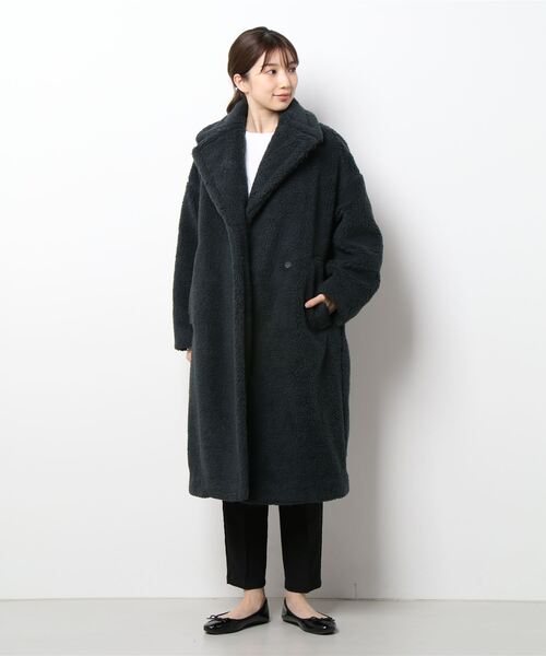 N.O.R.C（ノーク）の「ボアチェスターロングコート（チェスターコート