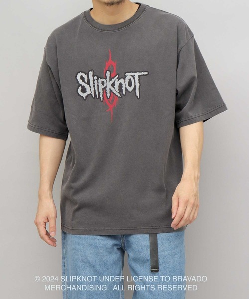 Slipknot（スリップノット） 古着風 バンドTシャツ ビッグシルエット