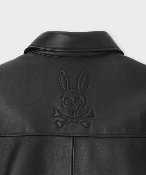Psycho Bunny（サイコバニー）の「シープスキンレザー CPO ジャケット