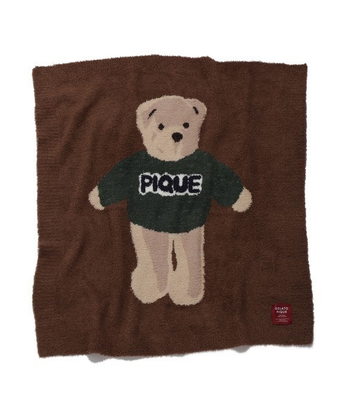 割引 ジェラートピケ クリスマス くまブランケット ジェラートピケ